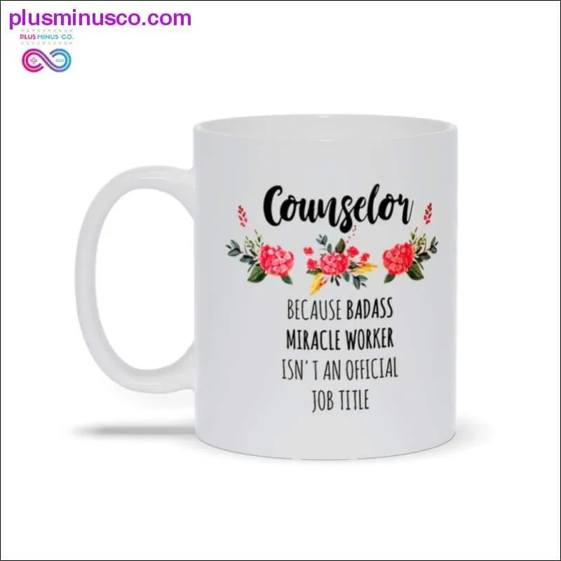 Counselor Mug, Counselor Gift, Counselor Coffee Mugs