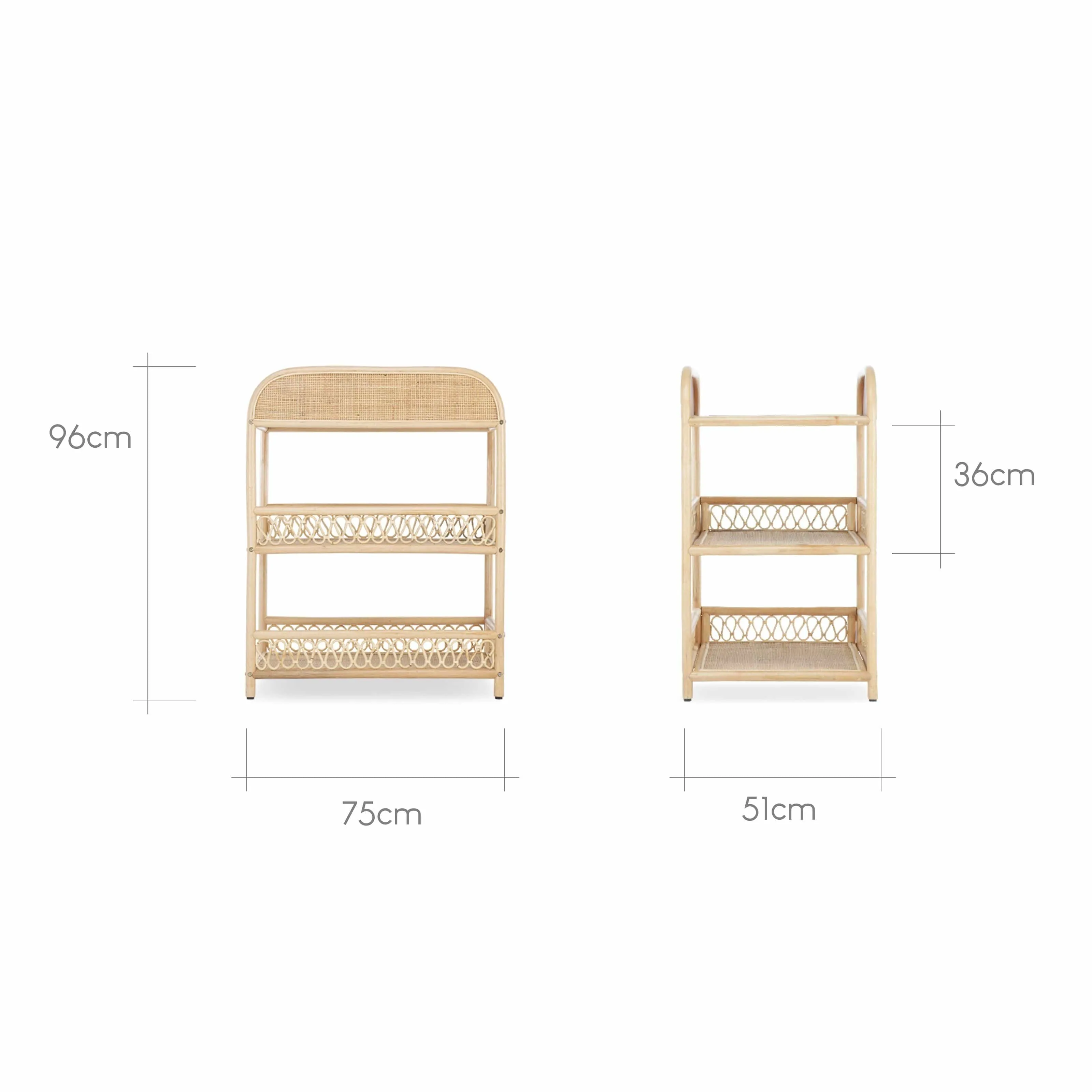 Cuddle Co Aria Changer - Rattan
