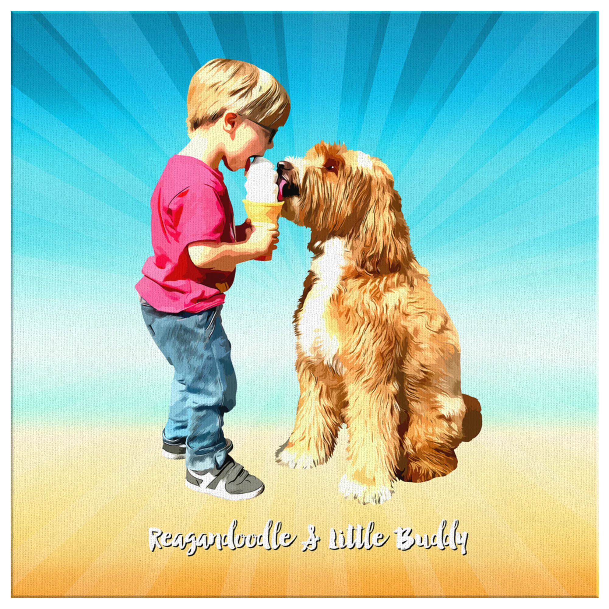Custom Canvas - Beach Holiday