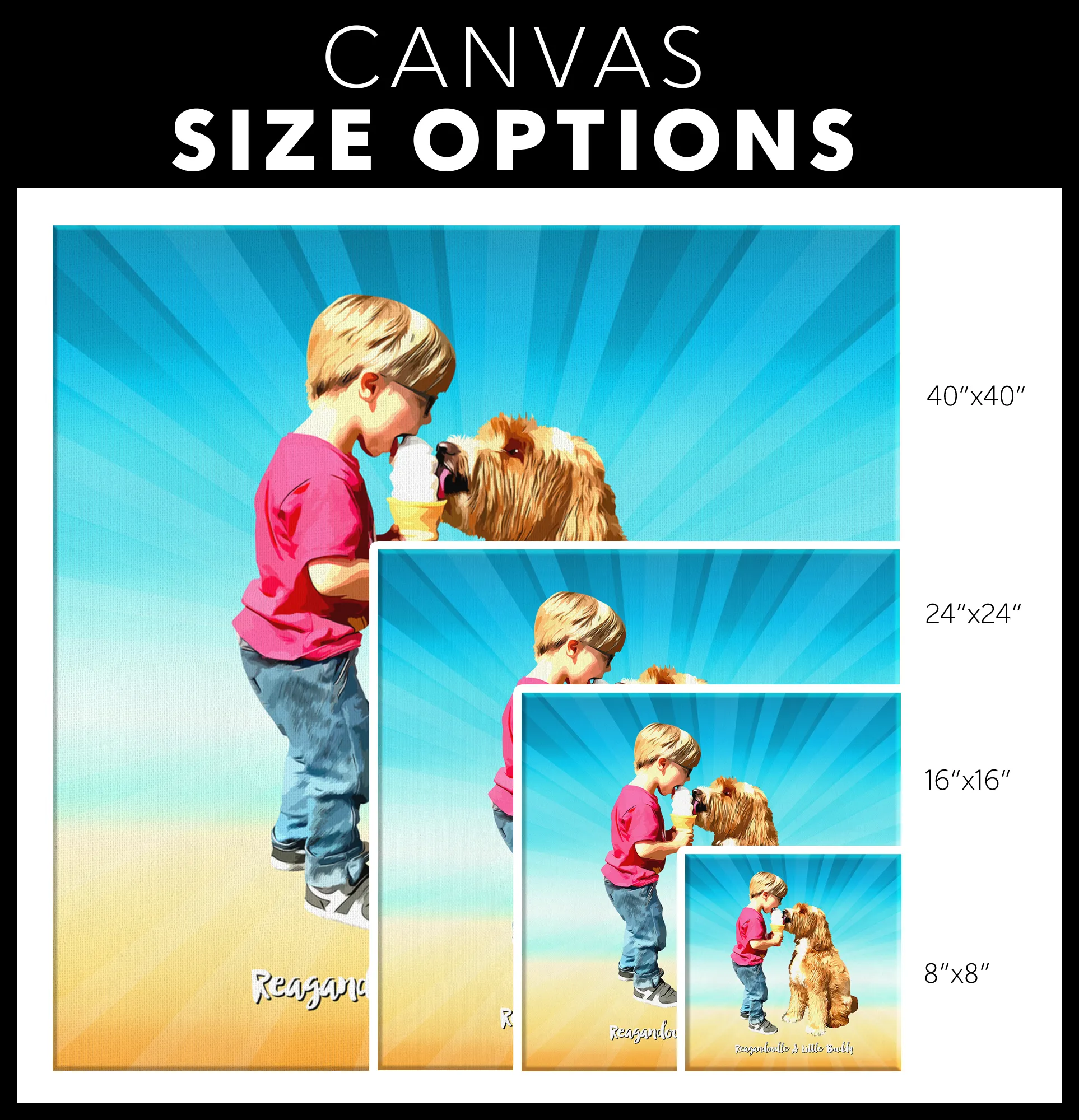 Custom Canvas - Beach Holiday