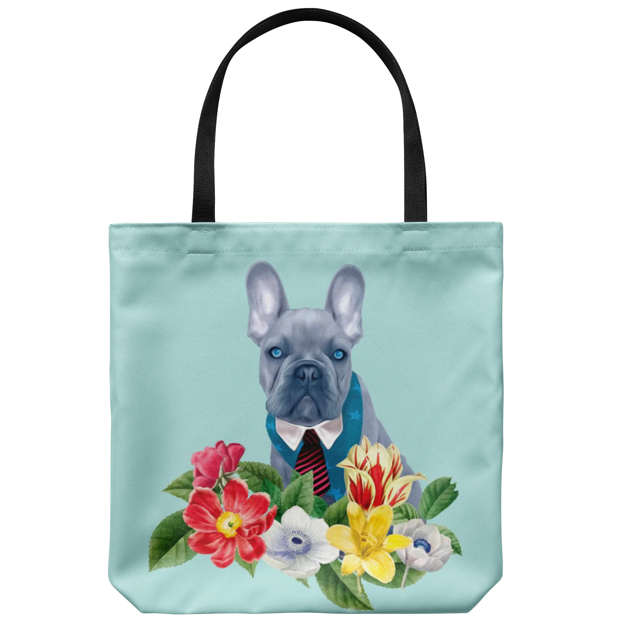 Custom Floral Design - Tote Bag