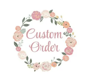 Custom Newborn Pillow CASE- MTO