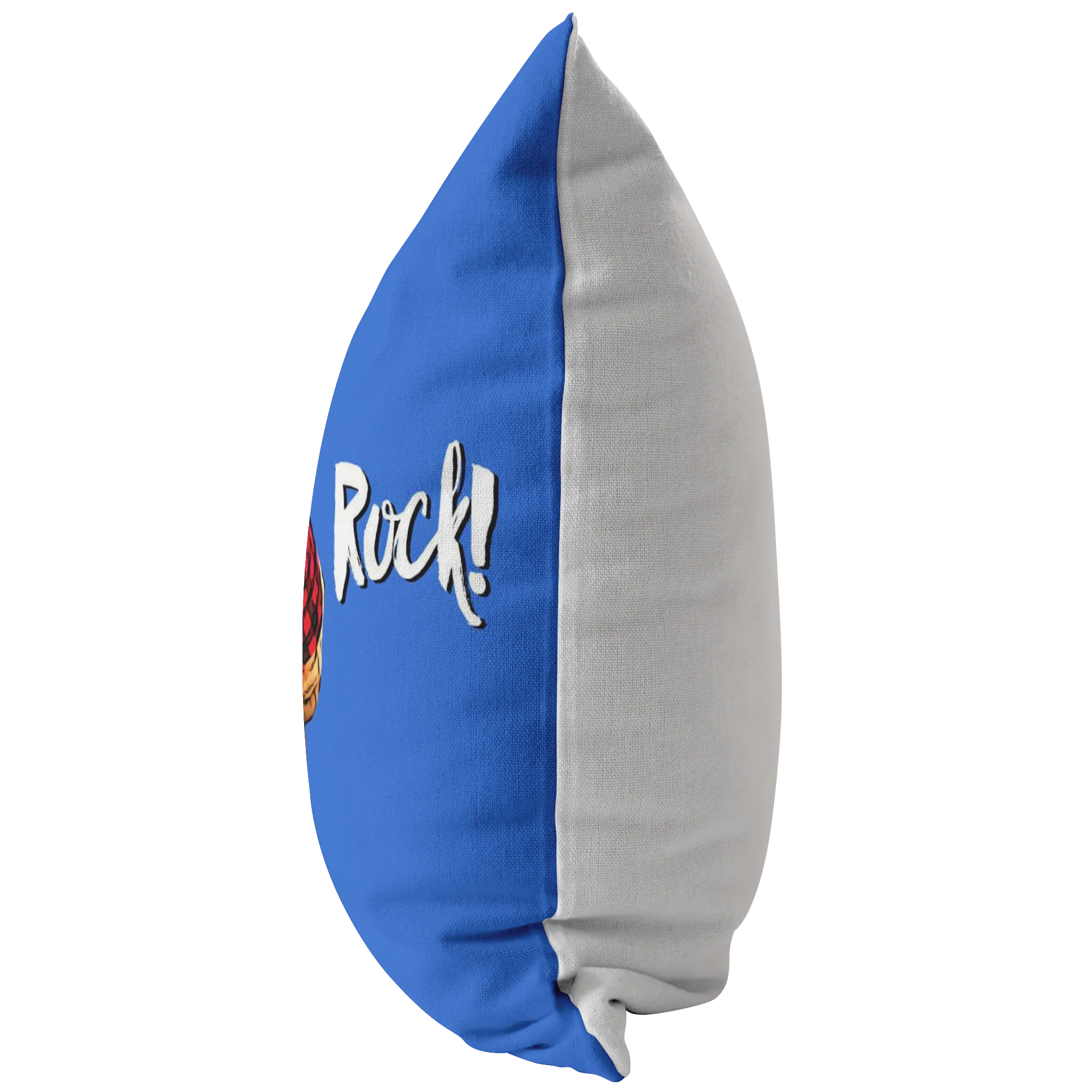 Custom - You Rock! Pillow (background color can change to anything)