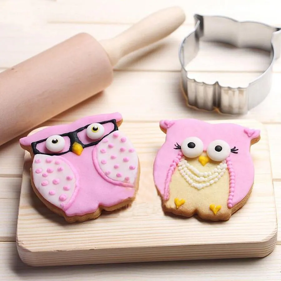 Cute Animal Shaped Eco-Friendly Stainless Steel Cookie Cutters Set