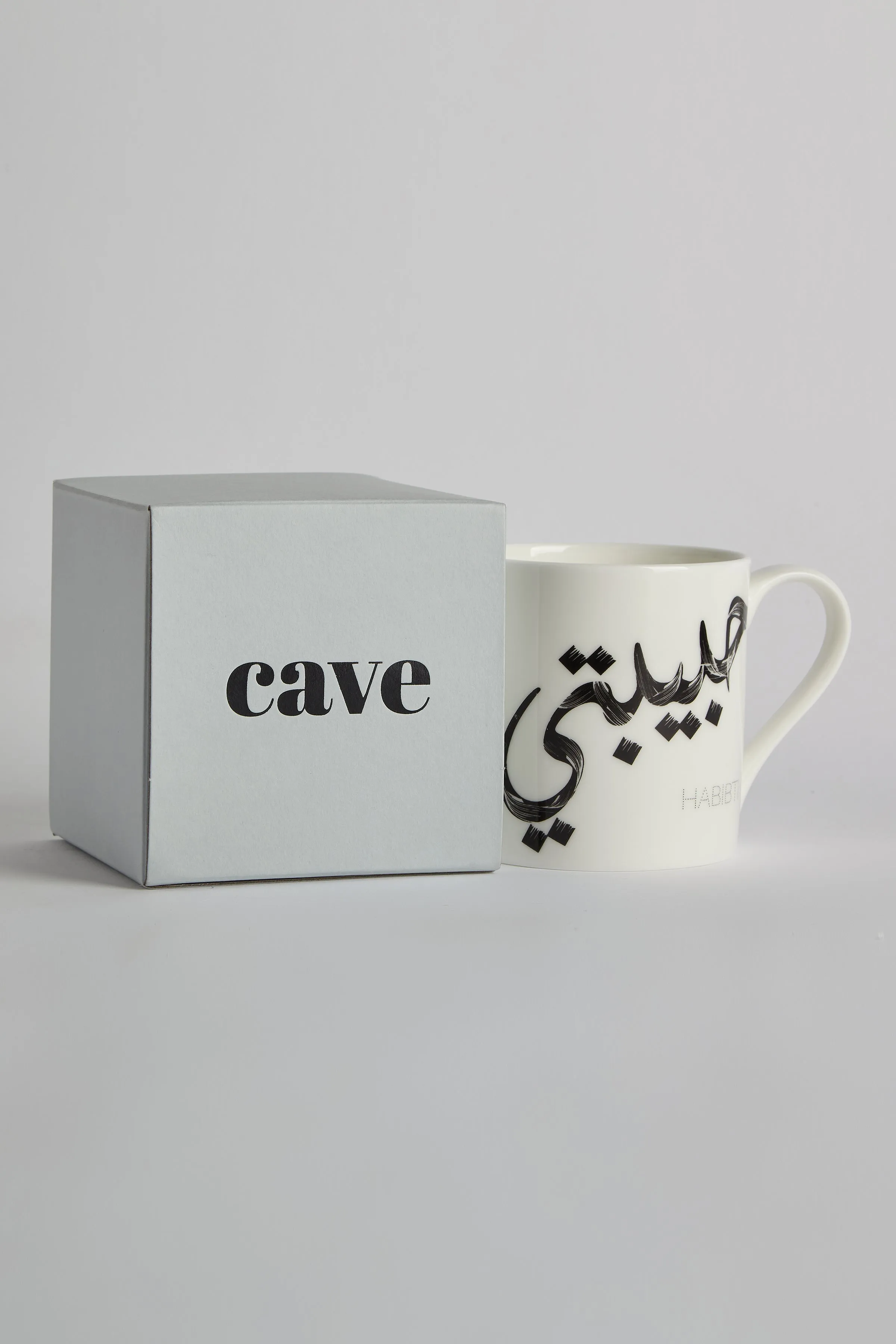 Habibti Calligraphy Bone China Mug