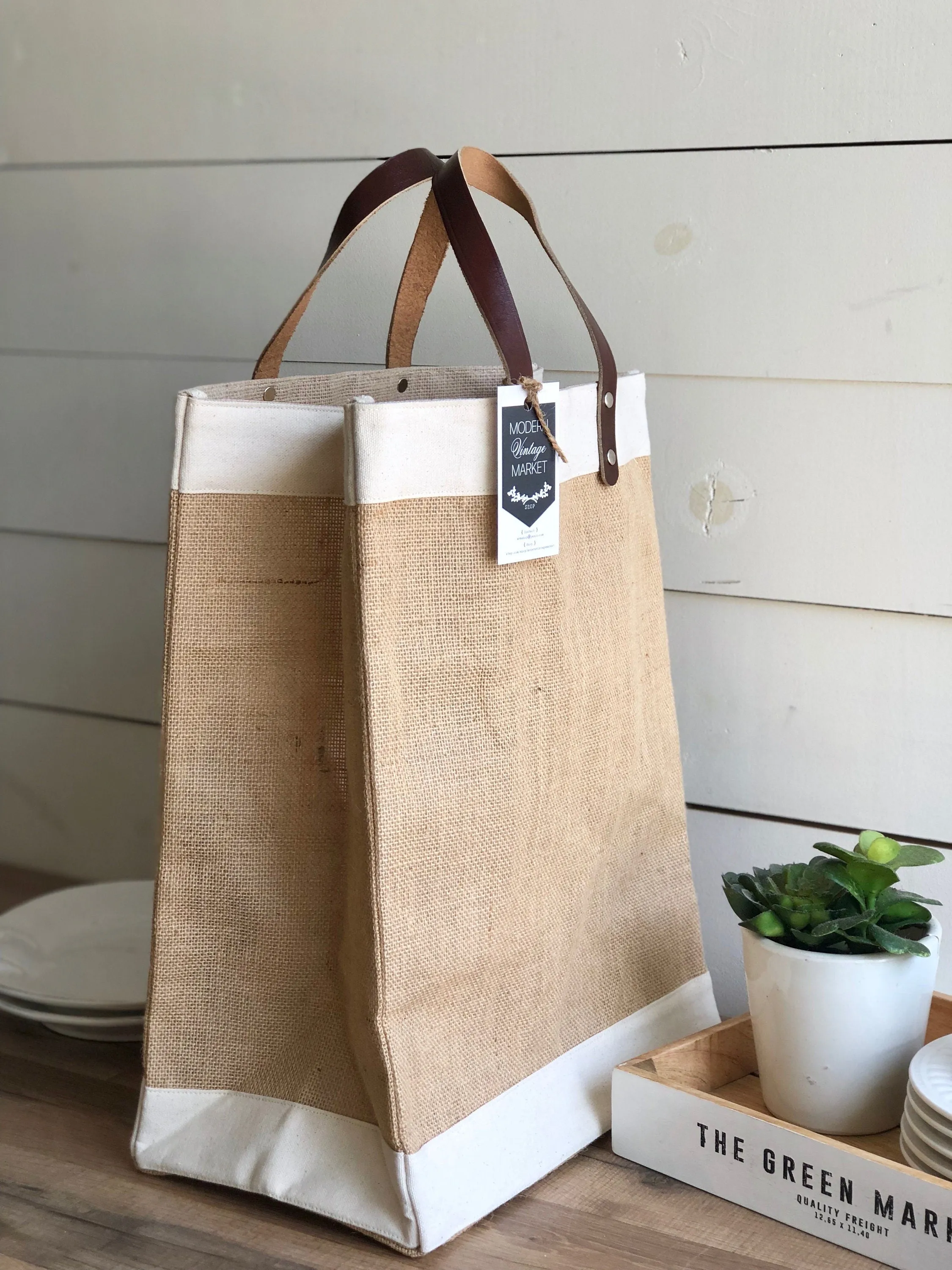 Quote Jute Bags |Flower Bag |Market Tote|Gift for Her|Market Tote Bag| Jute Tote bag | Shopping Bag| Burlap Bag|Farmhouse Bag|Grocery Bag