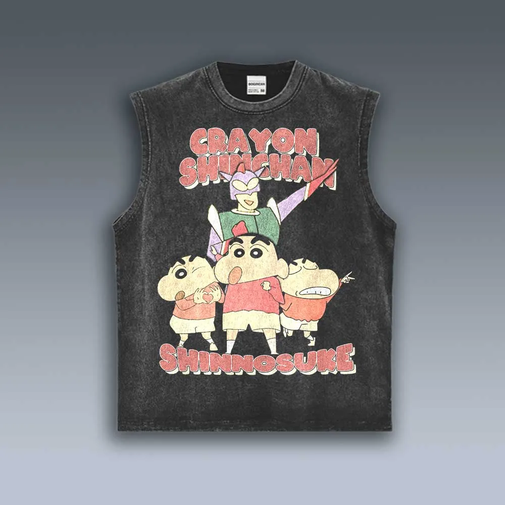 VINTAGE TANK TOP | CRAYON SHIN CHAN