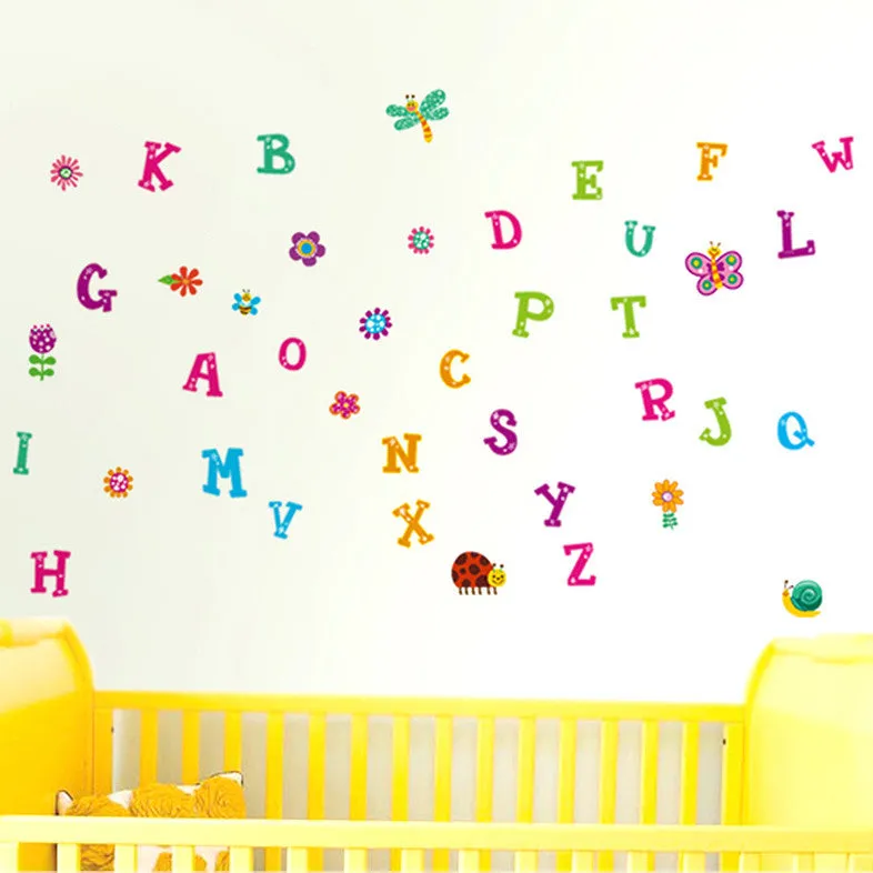 Wall Sticker <br> Alphabets