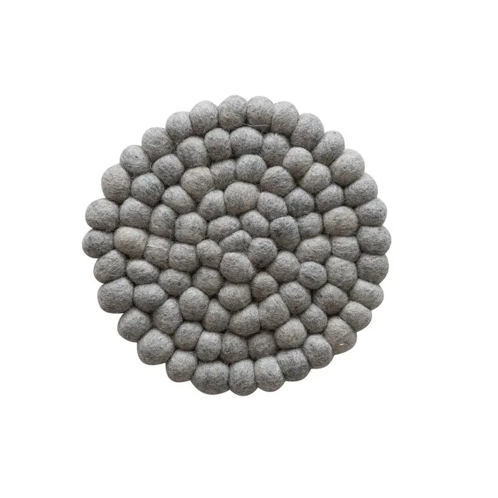 Wool Felt Ball Trivet